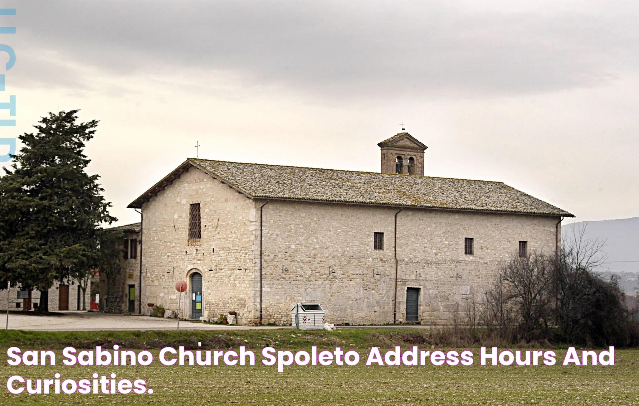 San Sabino: A Timeless Icon Of History And Culture